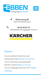 Mobile Screenshot of ebbenreinigingstechniek.nl